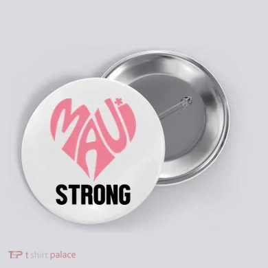 Maui Strong Hawaii Relief Button