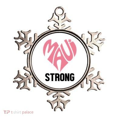 Maui Strong Hawaii Relief Ornament