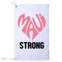 Maui Strong Hawaii Relief Golf Towel thumb 0