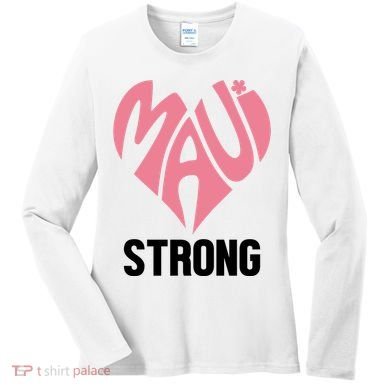 Maui Strong Hawaii Relief Women's Long Sleeve Shirt