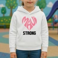 Maui Strong Hawaii Relief Kids Hoodie thumb 3