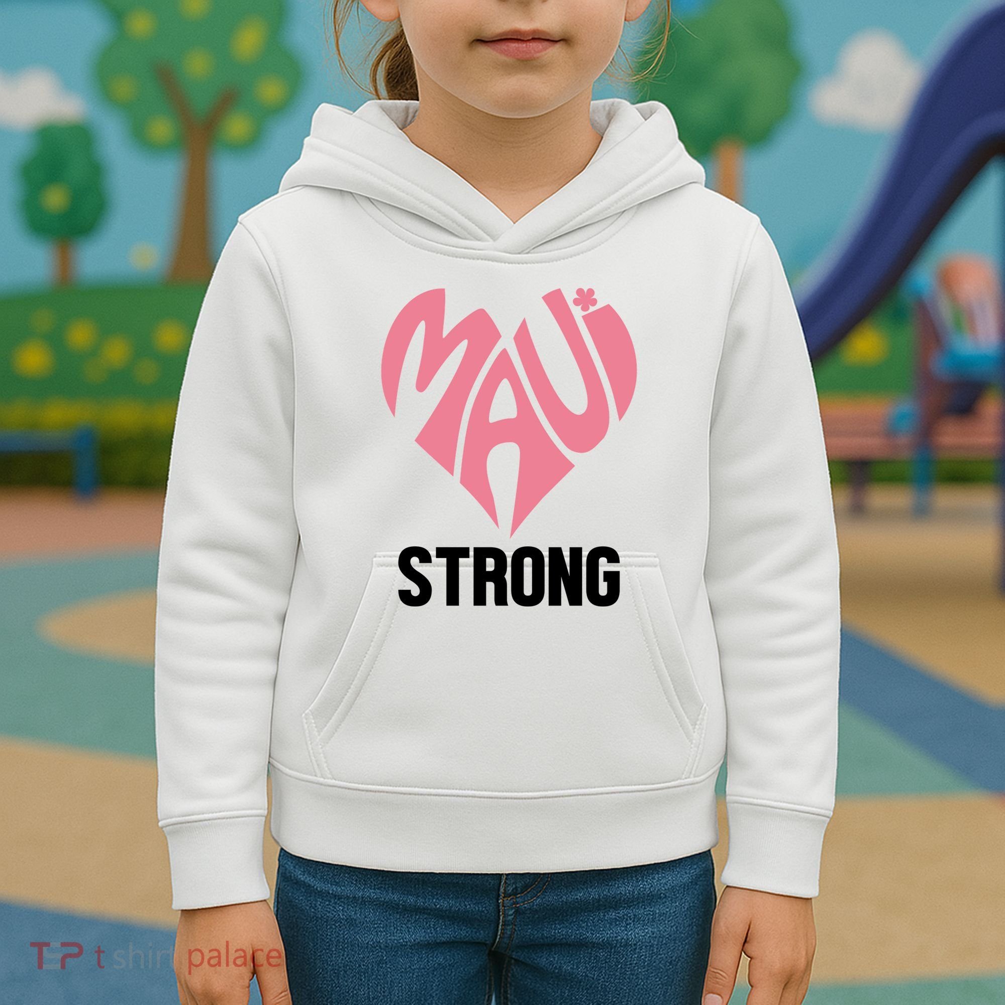 Maui Strong Hawaii Relief Kids Hoodie