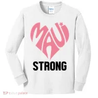 Maui Strong Hawaii Relief Kids Long Sleeve Shirt thumb 0