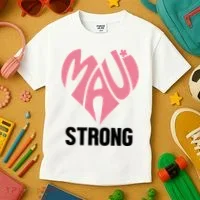 Maui Strong Hawaii Relief Kids T-Shirt thumb 3