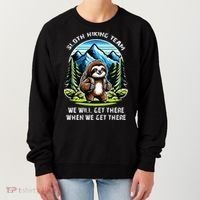 Mountain Sloth Hiking Team Hiking Women's Sweatshirt thumb 0