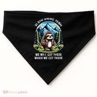 Mountain Sloth Hiking Team Hiking USA-Made Doggie Bandana thumb 0