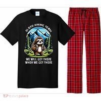 Mountain Sloth Hiking Team Hiking Pajama Set thumb 0