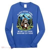 Mountain Sloth Hiking Team Hiking Long Sleeve Shirt thumb 0