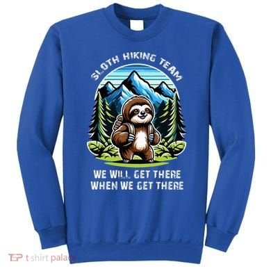 Mountain Sloth Hiking Team Hiking Sweatshirt