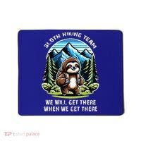 Mountain Sloth Hiking Team Hiking Mousepad thumb 0