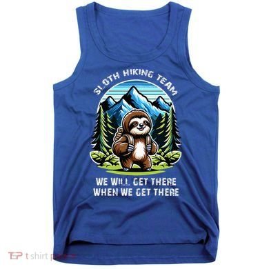 Mountain Sloth Hiking Team Hiking Tank Top