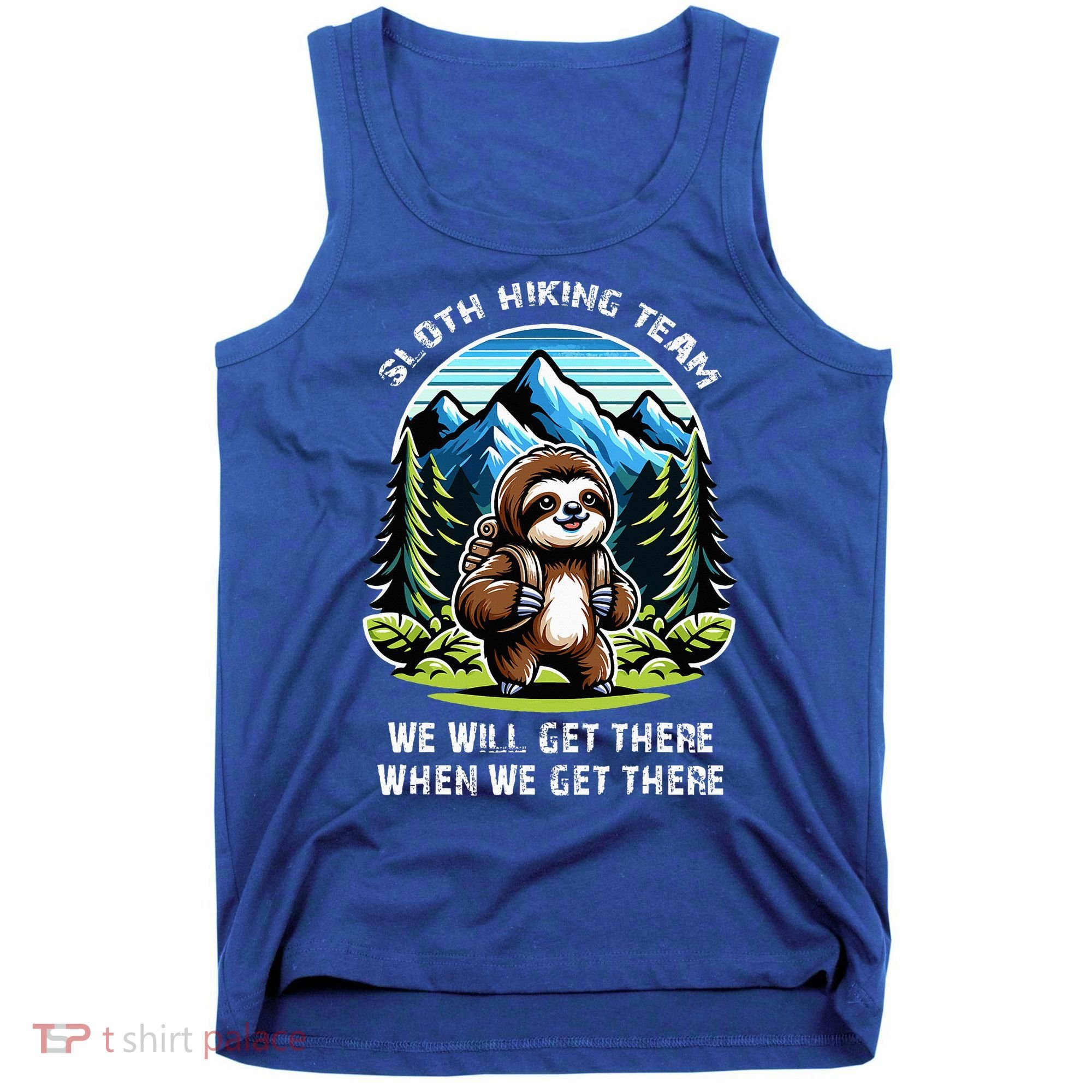 Mountain Sloth Hiking Team Hiking Tank Top