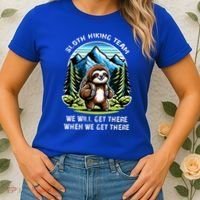 Mountain Sloth Hiking Team Hiking Women's T-Shirt thumb 2