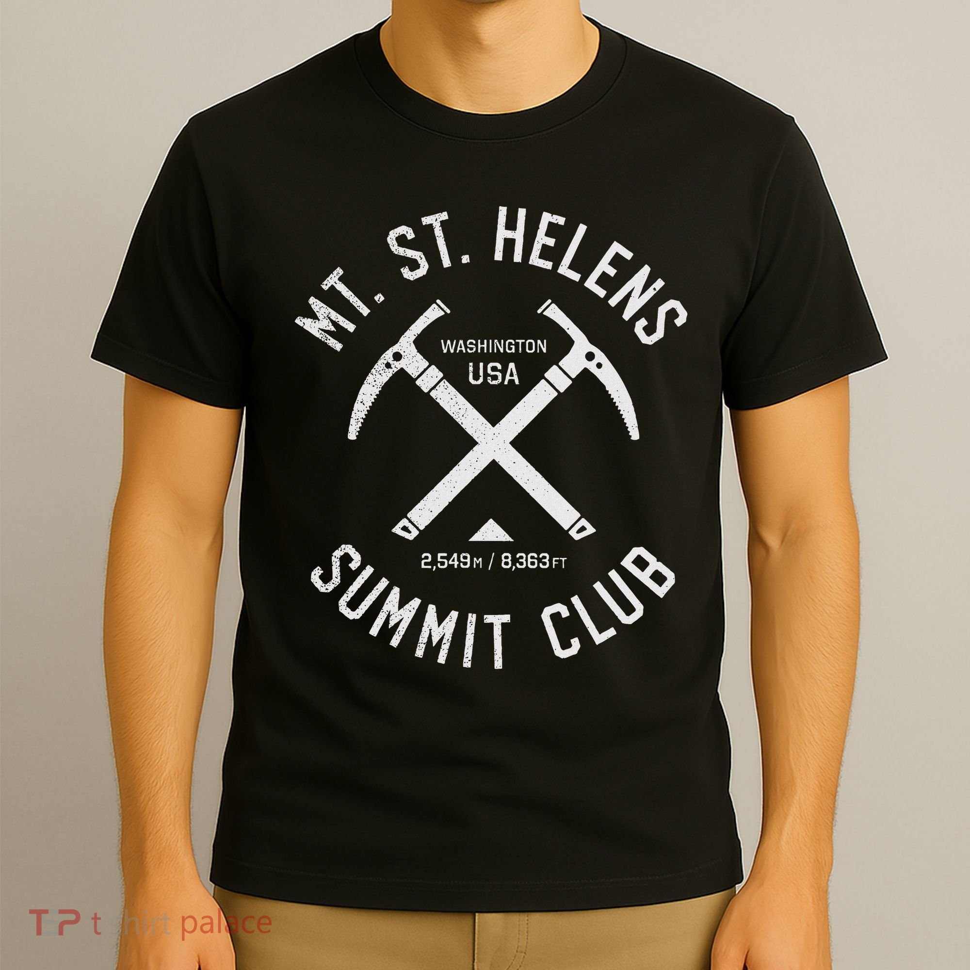 Mt St Helens Summit Club I Climbed Mount Saint Helens T-Shirt