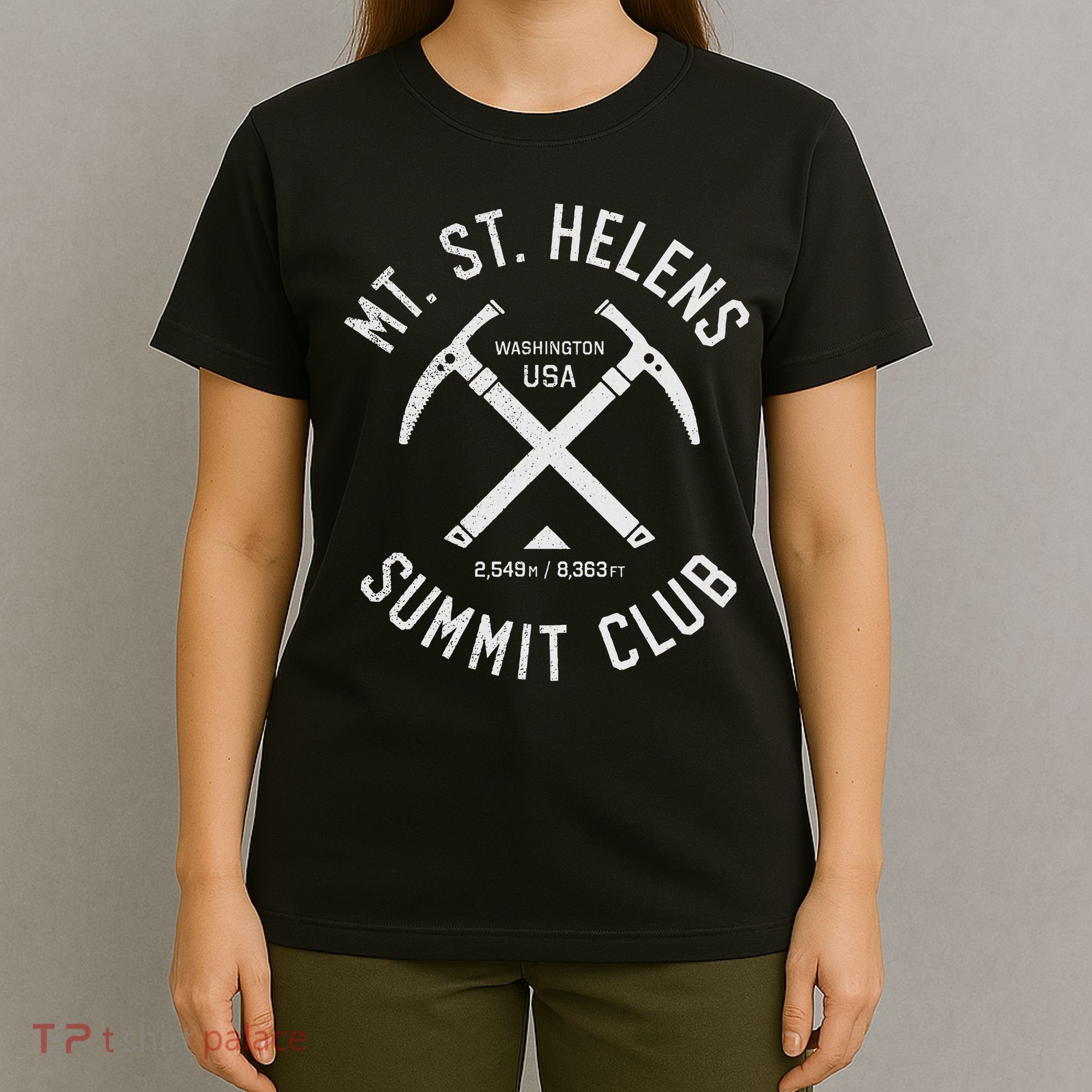 Mt St Helens Summit Club I Climbed Mount Saint Helens T-Shirt