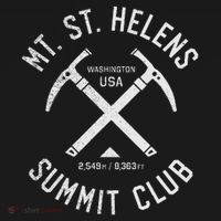 Mt St Helens Summit Club I Climbed Mount Saint Helens Baby Bodysuit thumb 2