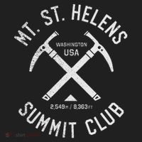 Mt St Helens Summit Club I Climbed Mount Saint Helens Hat thumb 2