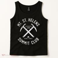 Mt St Helens Summit Club I Climbed Mount Saint Helens Tank Top thumb 2
