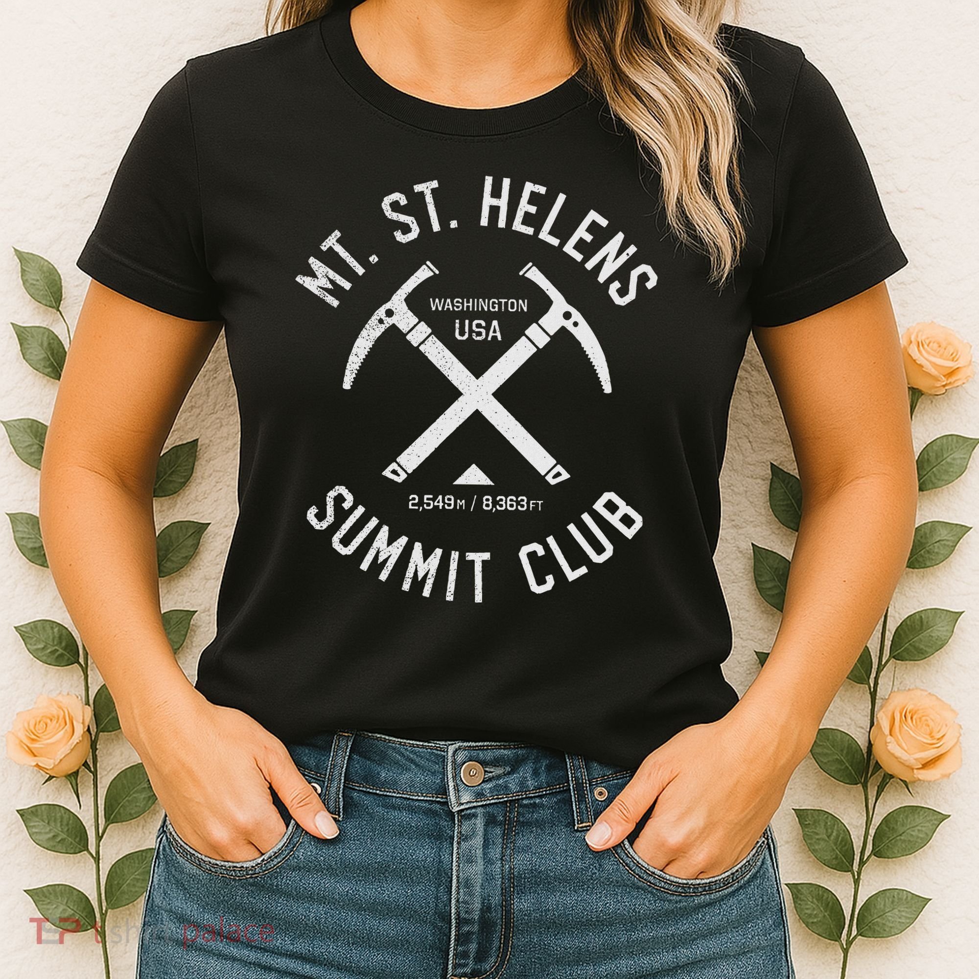 Mt St Helens Summit Club I Climbed Mount Saint Helens Women's T-Shirt