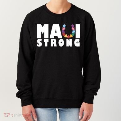 Maui Strong Hawaii Relief Awareness Women's Sweatshirt