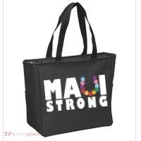 Maui Strong Hawaii Relief Awareness Tote Bag thumb 2