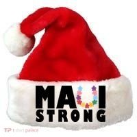 Maui Strong Hawaii Relief Awareness Santa Hat thumb 0