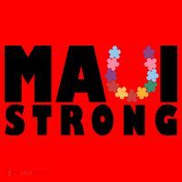Maui Strong Hawaii Relief Awareness Santa Hat thumb 1