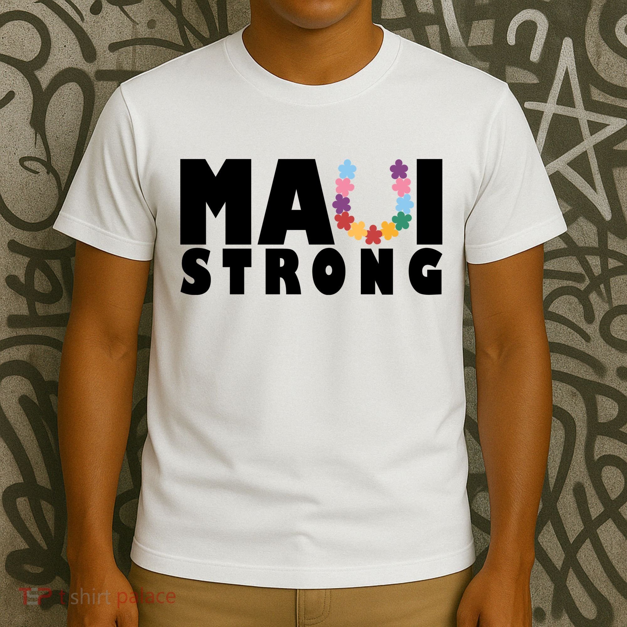 Maui Strong Hawaii Relief Awareness T-Shirt