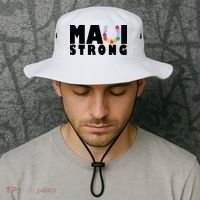 Maui Strong Hawaii Relief Awareness Bucket Hat thumb 2