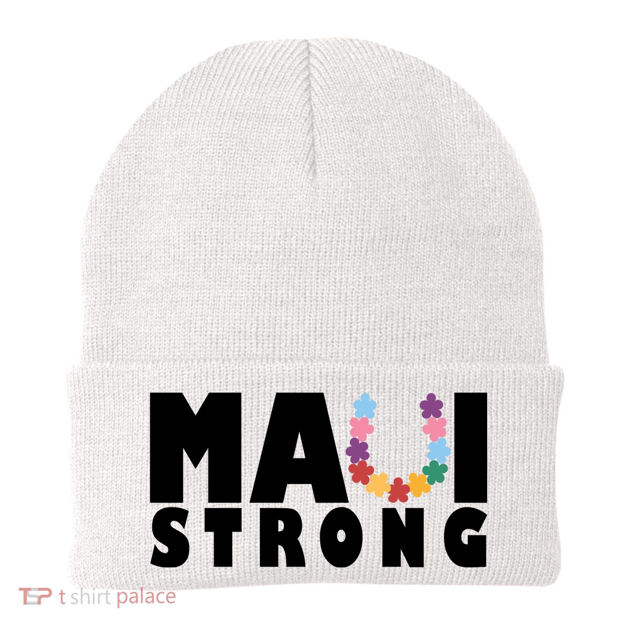 Maui Strong Hawaii Relief Awareness Beanie