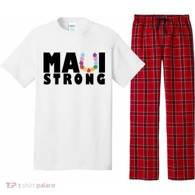 Maui Strong Hawaii Relief Awareness Pajama Set