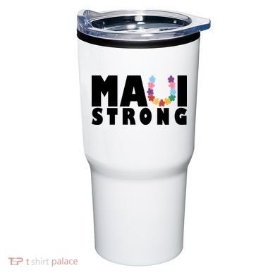 Maui Strong Hawaii Relief Awareness Tumbler
