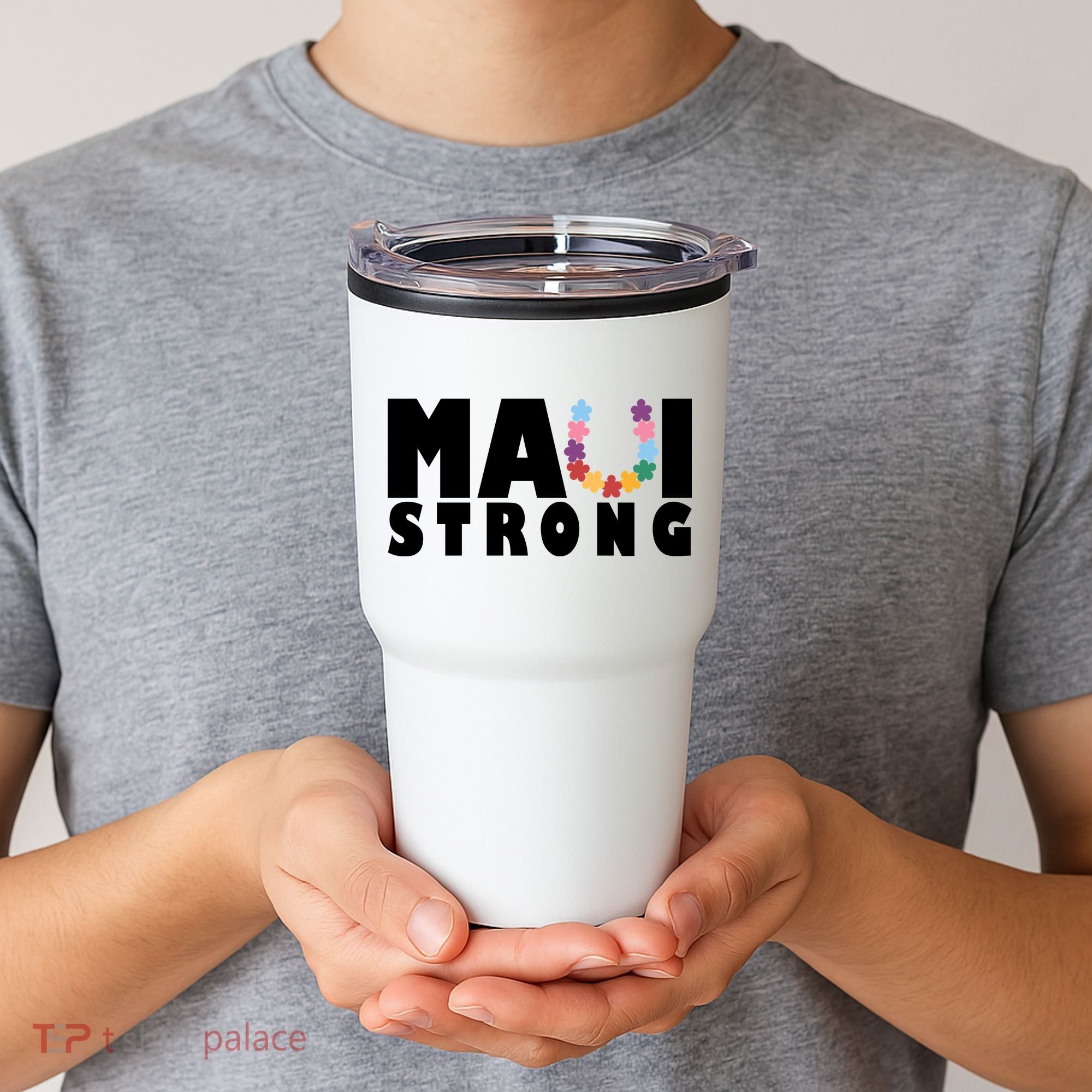 Maui Strong Hawaii Relief Awareness Tumbler