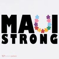 Maui Strong Hawaii Relief Awareness Mousepad thumb 1