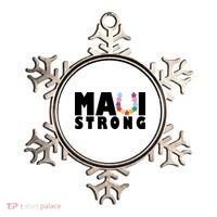 Maui Strong Hawaii Relief Awareness Ornament thumb 0