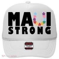 Maui Strong Hawaii Relief Awareness Hat thumb 0