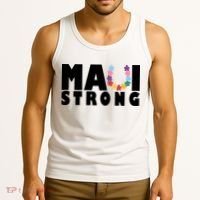 Maui Strong Hawaii Relief Awareness Tank Top thumb 3