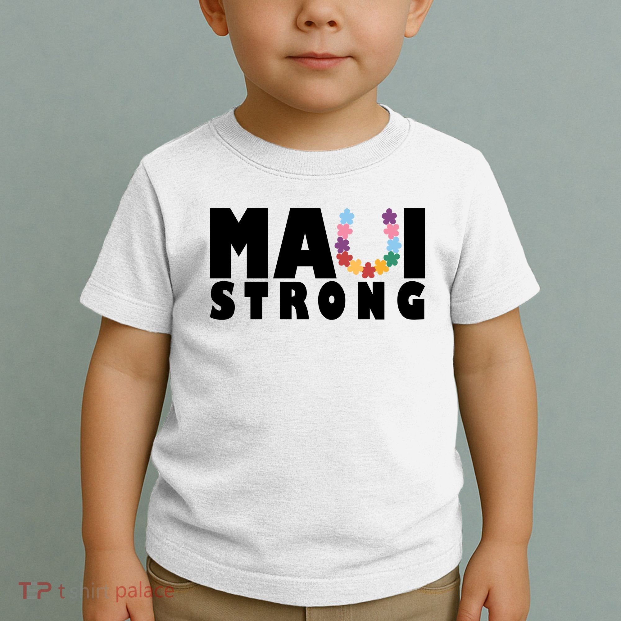 Maui Strong Hawaii Relief Awareness Toddler T-Shirt