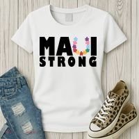 Maui Strong Hawaii Relief Awareness Women's T-Shirt thumb 3