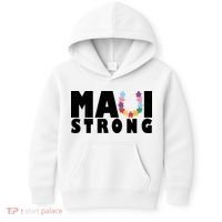 Maui Strong Hawaii Relief Awareness Kids Hoodie thumb 0