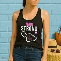Maui Strong Hawaii Wildfire Relief Women's Tank Top thumb 2