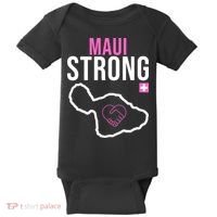 Maui Strong Hawaii Wildfire Relief Baby Bodysuit thumb 0