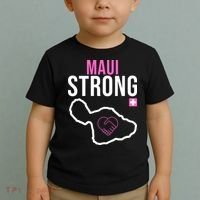Maui Strong Hawaii Wildfire Relief Toddler T-Shirt thumb 2