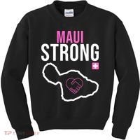Maui Strong Hawaii Wildfire Relief Kids Sweatshirt thumb 0