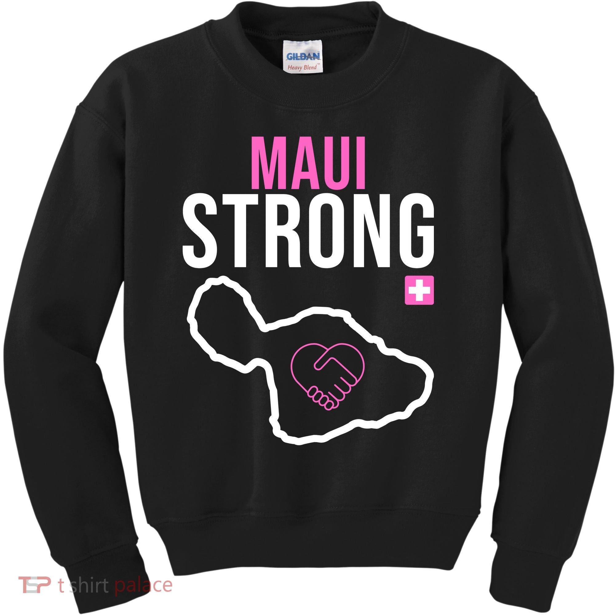 Maui Strong Hawaii Wildfire Relief Kids Sweatshirt