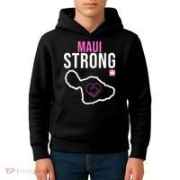 Maui Strong Hawaii Wildfire Relief Kids Hoodie thumb 4