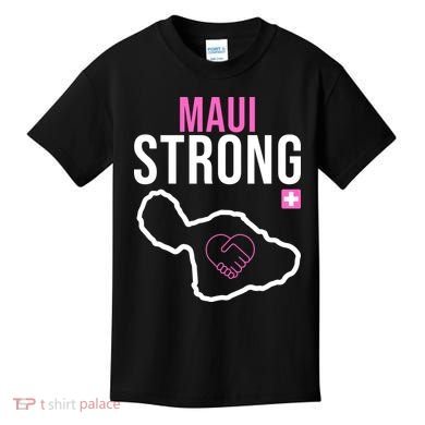 Maui Strong Hawaii Wildfire Relief Kids T-Shirt