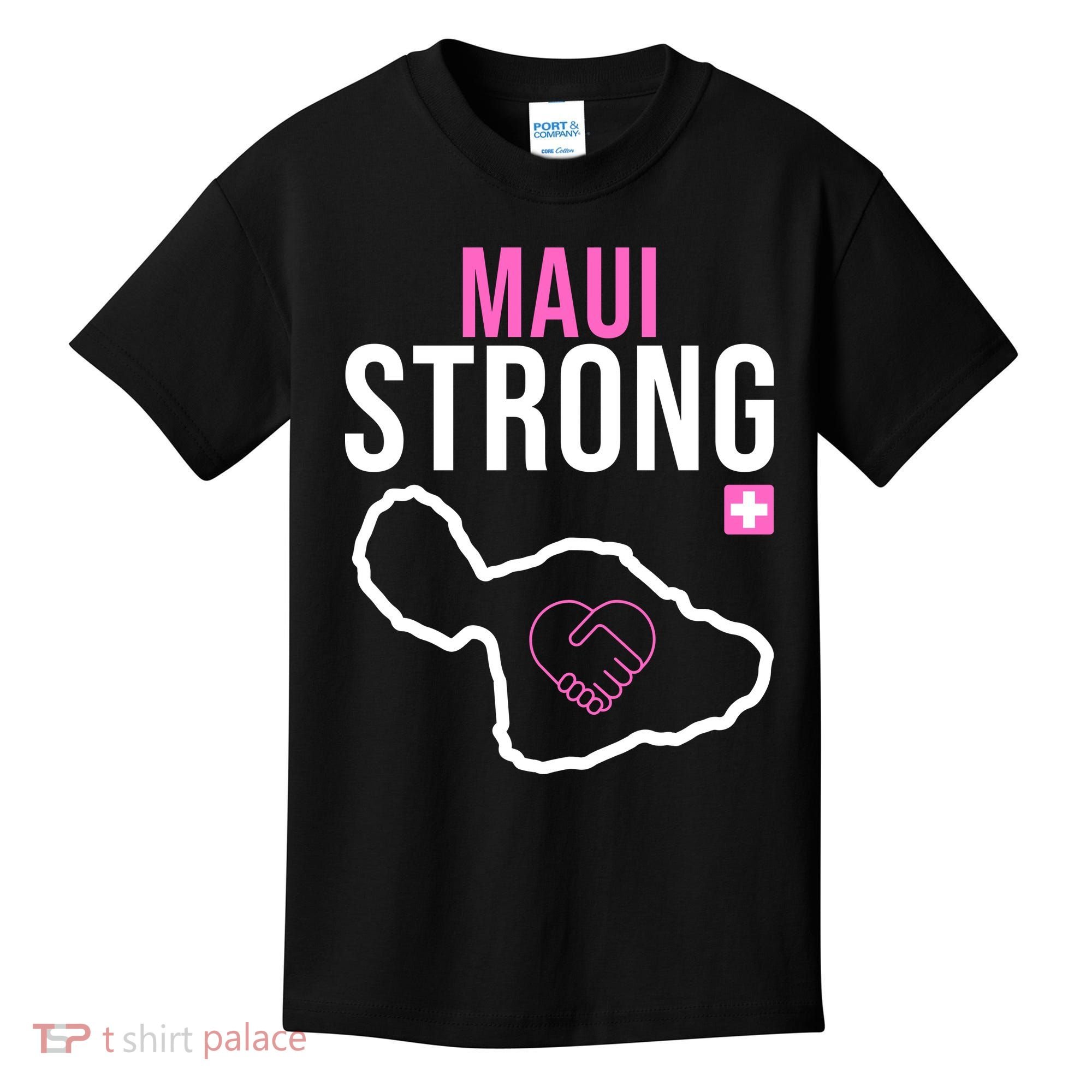 Maui Strong Hawaii Wildfire Relief Kids T-Shirt