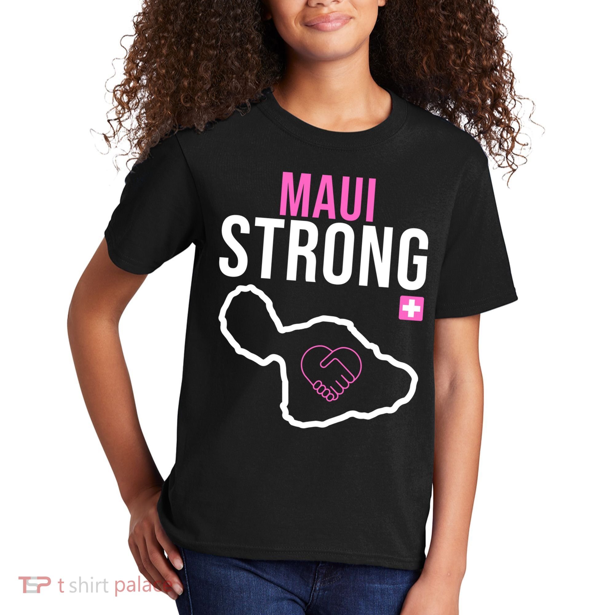 Maui Strong Hawaii Wildfire Relief Kids T-Shirt