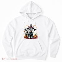 Miniature Schnauzer Halloween Costume Mummy Witch Ghost Dog Hoodie thumb 0